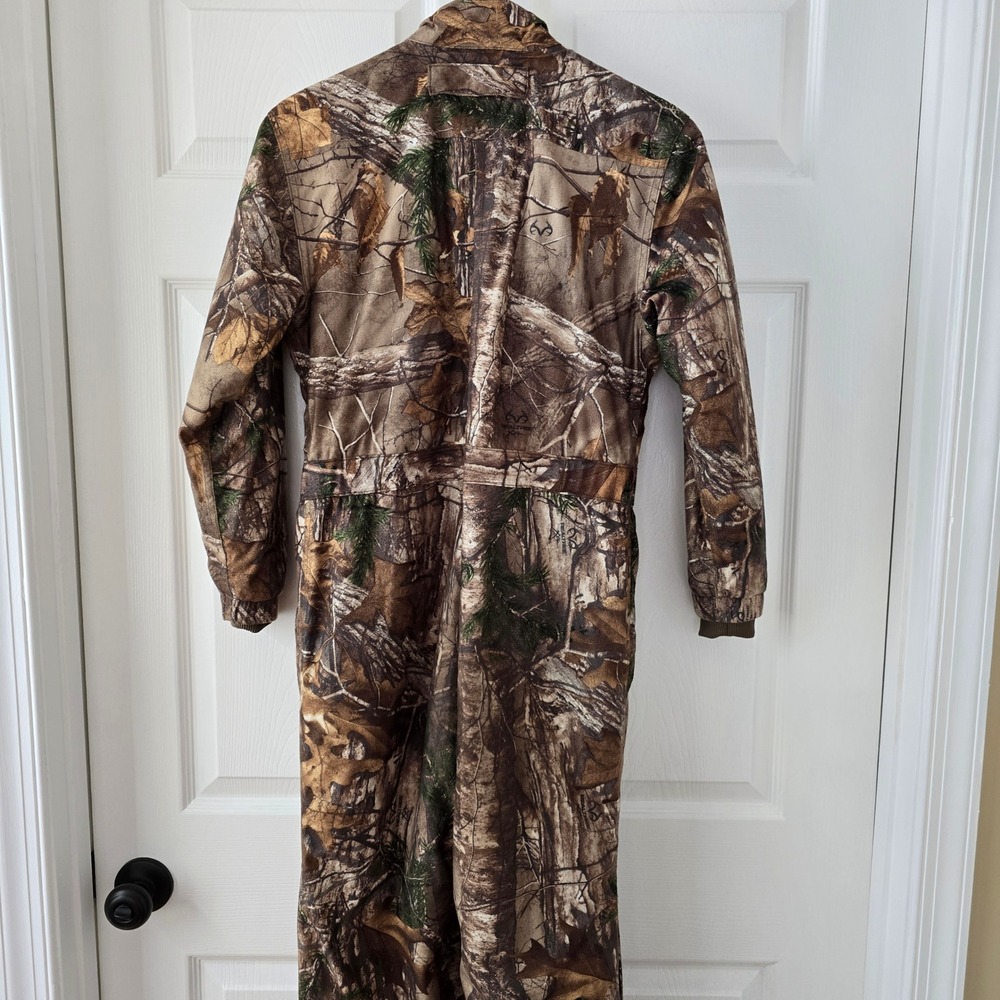Field & Stream Coveralls Youth Realtree Camo Insulated Hunting Suit Brown Medium - Picture 2 of 13